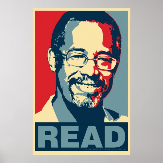 Ben Carson "Read" Obama Parody Poster (Voorkant)