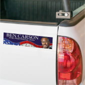 Ben Carson voor President 2016 Bumpersticker (Op Truck)
