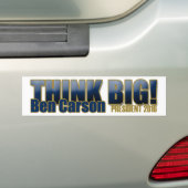 Ben Carson voor President Bumpersticker (Op auto)