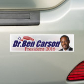 Ben Carson voor President Bumpersticker (Op auto)
