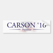 Ben Carson voor President Bumpersticker (Voorkant)