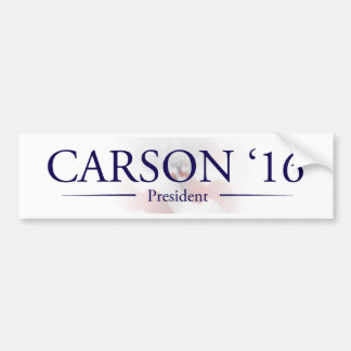 Ben Carson voor President Bumpersticker