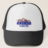 Ben Carson voor President - Moderne Eagle 2016 Trucker Pet (Voorkant)