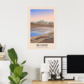 Ben Chonzie Munros Van Schotland Reisposter Poster (Thuiskantoor)