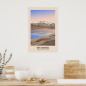 Ben Chonzie Munros Van Schotland Reisposter Poster (Keuken)