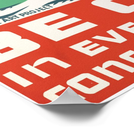 BEN CLEAN in alles dat uw Baby WPA betrekking heef Poster (Hoek)