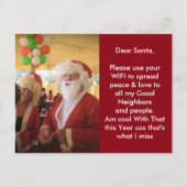 Ben cool met die Kaart van Santa Post (Voorkant)