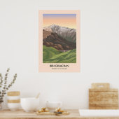 Ben Cruachan Munro van Schotland Reisposter Poster (Keuken)
