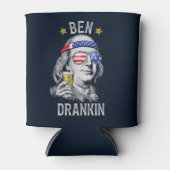 Ben Darnkin Funny 4th july Blikjeskoeler (Voorkant)