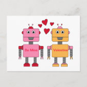 Ben de Robots van de Mijn Feestdagenkaart (Voorkant)