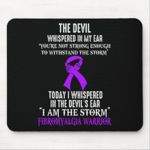 Ben de Storm Fibromyalgie bewustzijnsstrijder Muismat