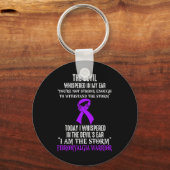 Ben de Storm Fibromyalgie bewustzijnsstrijder Sleutelhanger (Voorkant)