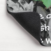 Ben de verandering u om in de wereldgift wenst te muismat (Hoek)