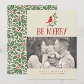 Ben de Vrolijke HoofdKaarten van de Foto van Feestdagenkaart (Voorkant / Achterkant)