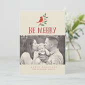 Ben de Vrolijke HoofdKaarten van de Foto van Feestdagenkaart (Staand voorkant)