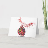 Ben de Zombie Valentijn van de Mijn Feestdagen Kaart (Achterkant)