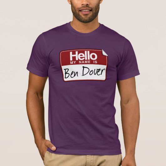 BEN DOVER T-SHIRT (Voorkant)