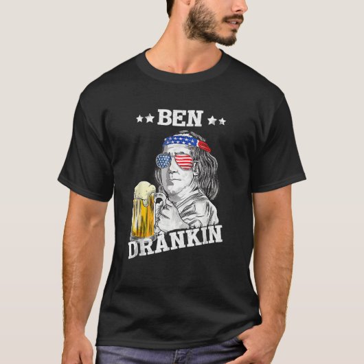 Ben Drankin, 4 juli Amerikaans T-shirt (Voorkant)