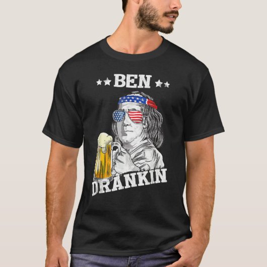 Ben Drankin, 4 juli Amerikaans T-shirt (Voorkant)