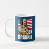 BEN DRANKIN 4 juli Benjamin Franklin Koffiemok (Links)