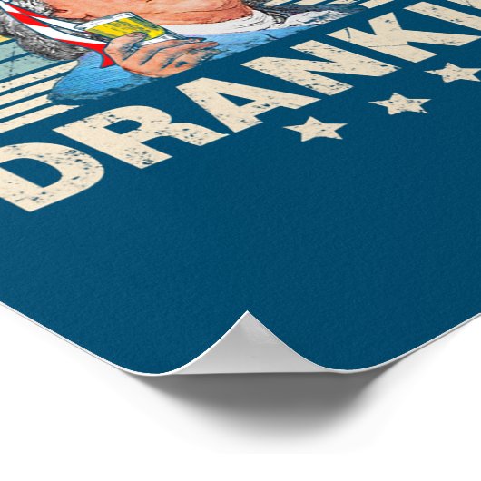 Ben Drankin, 4 juli Benjamin Franklin Mannen Poster (Hoek)