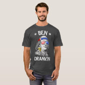 Ben Drankin, 4 juli Benjamin Franklin Mannen T-shirt (Voorkant volledig)