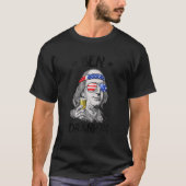 Ben Drankin, 4 juli Benjamin Franklin Mannen Wome T-shirt (Voorkant)