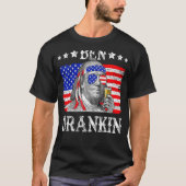 Ben Drankin, 4 juli Benjamin Franklin Mannen Wome T-shirt (Voorkant)