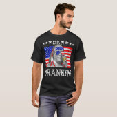 Ben Drankin, 4 juli Benjamin Franklin Mannen Wome T-shirt (Voorkant volledig)