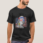 Ben Drankin, 4 juli Benjamin Franklin Mannen Wome T-shirt (Voorkant)