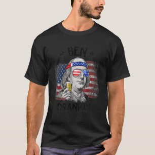 Ben Drankin, 4 juli Benjamin Franklin Mannen Wome T-shirt