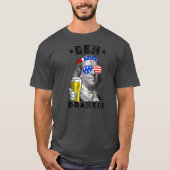 Ben Drankin, 4 juli Funny Beer  T-shirt (Voorkant)
