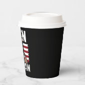 Ben Drankin Bier 4 juli Vlaggengrappig Papieren Bekers (Links)