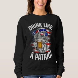 Ben Drankin Drink op 4 juli als een patriot in de  Trui