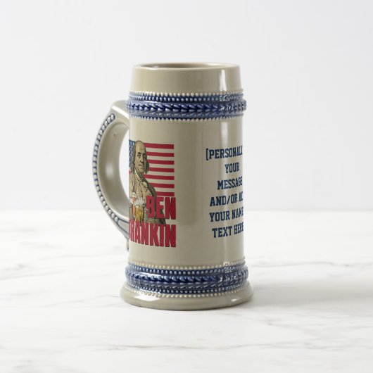 BEN DRANKIN Juli 4 Douanenaam Bierpul (Voorkant links)