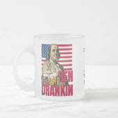 BEN DRANKIN Juli 4 Douanenaam Matglas Koffiemok (Links)