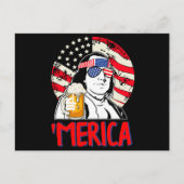 Ben Drankin Laten we de vreugde vieren van de 4e v Feestdagenkaart (Voorkant)