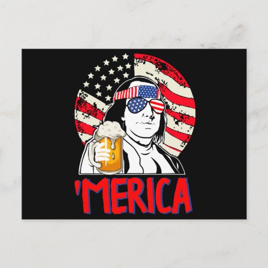 Ben Drankin Laten we de vreugde vieren van de 4e v Feestdagenkaart (Voorkant)