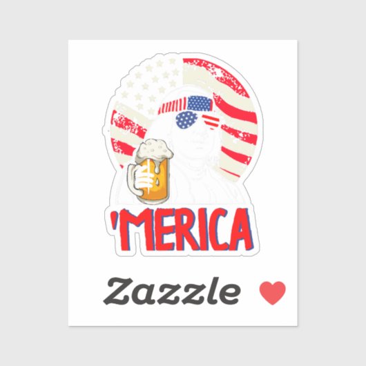 Ben Drankin Laten we de vreugde vieren van de 4e v Sticker (Vel)