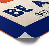  ben een Amerikaanse marinier! Poster (Hoek)