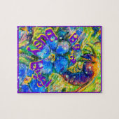 Ben een Bezige Bee: Een Insect & vergeet-me-niet B Legpuzzel (Horizontaal)