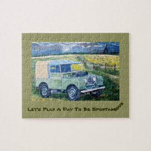 Ben een Dag van plan om Spontane Puzzel te zijn Legpuzzel