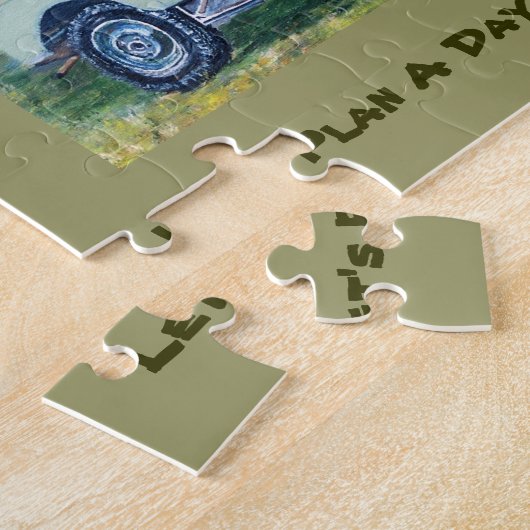 Ben een Dag van plan om Spontane Puzzel te zijn Legpuzzel (Zijkant)