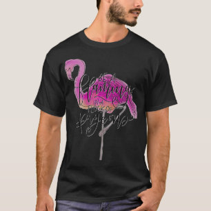 Ben een Flamingo in een Vluchtel van de Roze Premi T-shirt