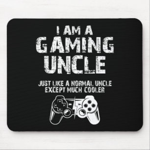Ben een Gaming Uncle Funny Video Gamer Schattige V Muismat