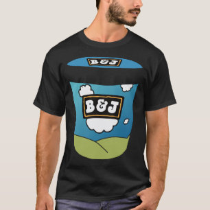 Ben en Jerrys voor alle vormen van grafische trend T-shirt