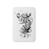 BEN ER EEN SOORT! Inspirerend kalligrafie Badmat (Voorkant Verticaal)