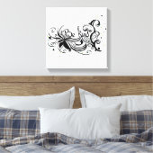 BEN ER EEN SOORT! Inspirerend kalligrafie Canvas Afdruk (Insitu (Slaapkamer))