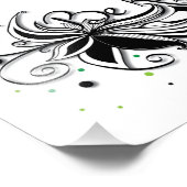 BEN ER EEN SOORT! Inspirerend kalligrafie Foto Afdruk (Hoek)