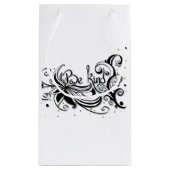 BEN ER EEN SOORT! Inspirerend kalligrafie Klein Cadeauzakje (Achterkant)